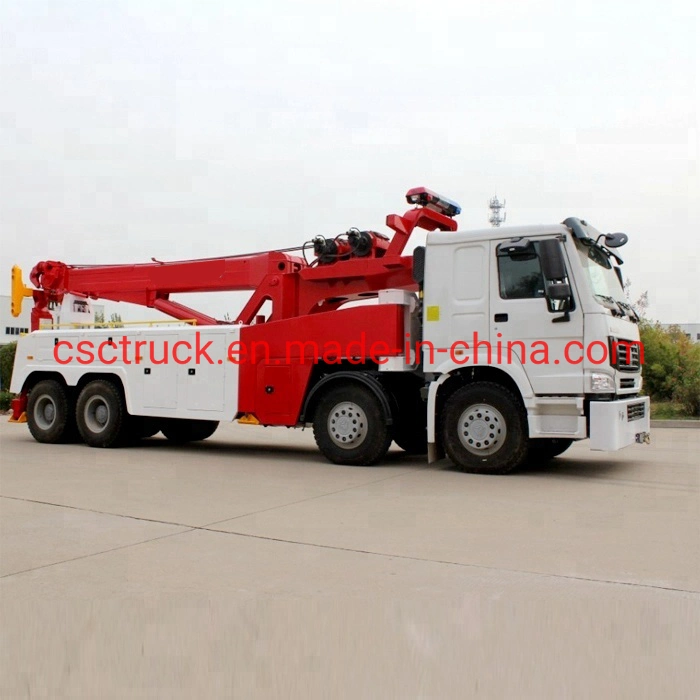 Sinotruk HOWO Recovery Trucks 14 Wheels 25t 40t Tow Truck