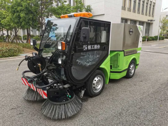 Lenkkehrmaschine, Reinigungsmaschine, Straßenkehrmaschine für Parkplätze mit CE